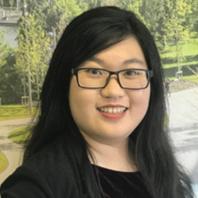 Woman in headshot smiling